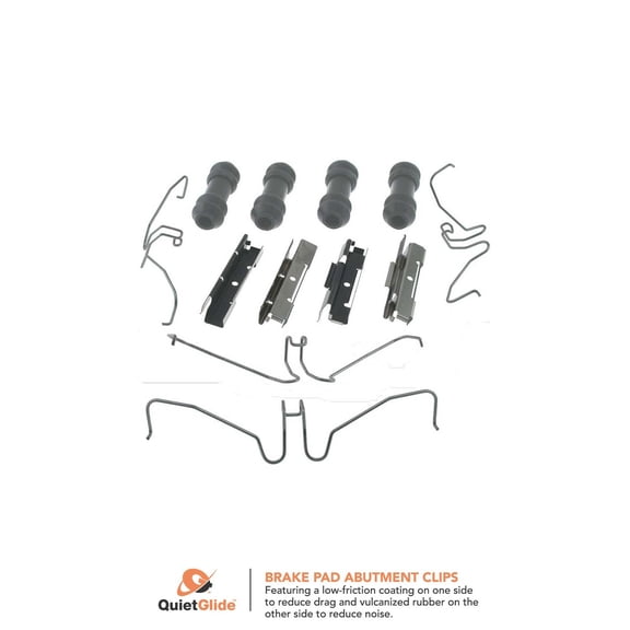 Carlson Quality Brake Parts H5768Q Disc Brake Hardware Kit