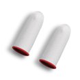 thumbnail image 1 of ziyahi 1 Paire de Gants de Jeu Réutilisables Antidérapants Absorption Mobile Manches Sensibles Non Rayantes Accessoires de Jeu Blanc Rouge, 1 of 5