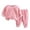 Pink, variant on AJZIOJIRO Toddler Kids 2Pcs Autumn winter Pajama Pj Set for Boys Girls,Baby Fleece Pjs Sleepwear Set Cute Loungewear Set Long Sleeve Sleep Outfits Kid Jammies Set Warm Clothes Sets for 1-5Y