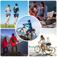 thumbnail image 4 of QJUHUNG 8L Reflective Rear Rack Bag - Waterproof Bike Saddle Panniers with Secure Attachment  Ample Storage  and Comfortable Shoulder Strap - Ideal for Daily Commuters and Long-Distance T, 4 of 7