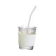 thumbnail image 5 of Vaso de vidrio de 350 ml, creativo, resistente al calor, con tapa de pajita. blanco, 5 of 9