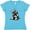 Aqua, variant on Inktastic Curious Schnauzer Women's V-Neck T-Shirt