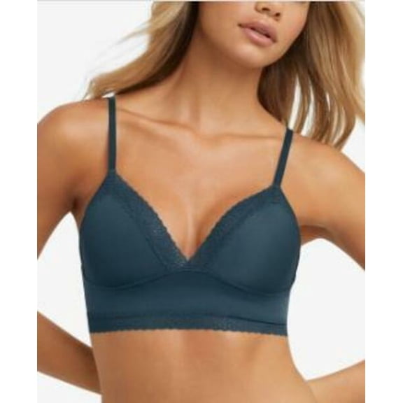 Maidenform Women's Triangle urchin teal Bralette L