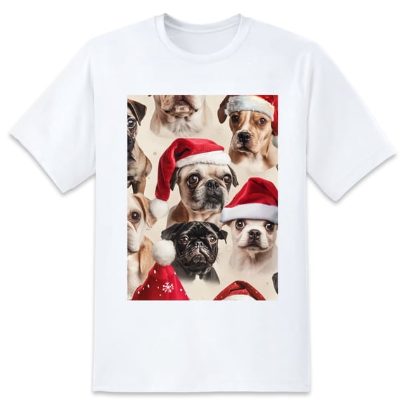 Basic Oversize Tees For WomenDog Loose Boyfriend Shirts Casual Blouse round neck