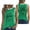 Green, variant on Casual Shirts for Womens Double Side Print Sleeveless Lightweight Knit Womens Undershirts,Green,3XL