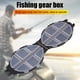 thumbnail image 1 of Caja de aparejos de 12 compartimentos, señuelos de pesca de tortuga, soporte para herramientas de cebo de gancho (negro) Ehuebsd Para estrenar, 1 of 8