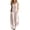 Beige, variant on Womens Summer Jumpsuit Casual V Neck Striped One Piece Romper Loose Fit Wide Leg Beach Pants with Pockets for Vacation Travel,Beige,XXL