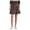 Black - rgm, variant on DKNY $99 Womens New 1183 Black Pull-On Knee Length Printed A-Line Skirt XS B+B