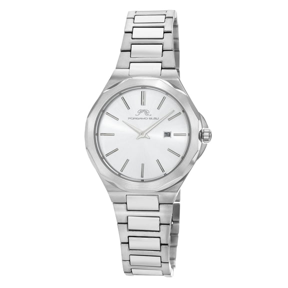 Victoria Stainless Steel Silver Tone Women's Watch 1241AVIS