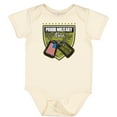thumbnail image 3 of Inktastic Proud Military Niece Girls Baby Bodysuit, 3 of 5