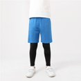 thumbnail image 4 of XQYLOS Boys And Girls Stylish Korean Sweatpants Summer Children's Sports Pants Big Children Speed Silk Two Anti Pants Boy Pants Sports Riding Pants, 4 of 4