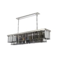 thumbnail image 3 of Urban Classic Sydney 12-Light Metal Royal Cut Chandelier - Matte Black, 3 of 7