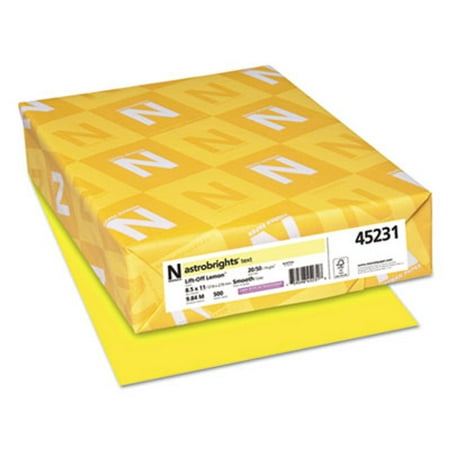 

Astrobrights PAPER LTR 20# LMYL 45231 45231 USS-WAU45231