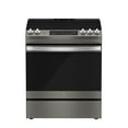 thumbnail image 1 of GE Cuisinière Électrique à Entrée Frontale 30 Pouces à Vraie Convection avec Tiroir de Rangement Ardoise - JCS840EMES, 1 of 7