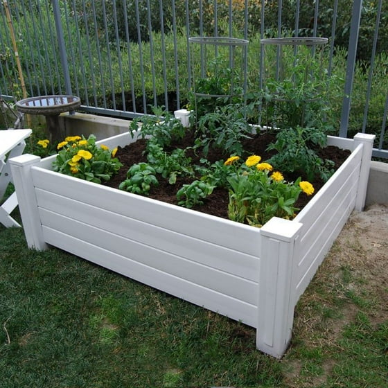 Nuvue Raised Garden Box 48l 48w 15h Com