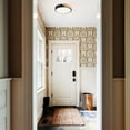 thumbnail image 3 of Modern Black LED Flush Ceiling Light 2-Pack, 3 of 7