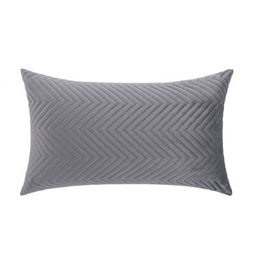 Zhuge Throw Pillow Cover 12x20 Decorative Cushion Case Farmhouse Pillowcase Modern Pillow Covers for Sofa,Couch, Living Room, Grey