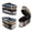 Winter Snowman, variant on HELLHERO Marble Pattern Iron Storage Case Portable Iron Case, Bag Only