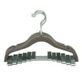 thumbnail image 6 of Simplify 60 Pack Children's Velvet Hangers in Grey, 6 of 9