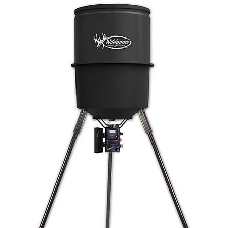 Wildgame Innovations 40 Gal Quick Set Feeder For Deer Turkey And