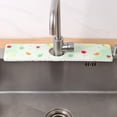 thumbnail image 1 of Kitchen Sink Sponge Pad Wood Pulp Faucet Sponge Cover Long Strong Water Absorbing Sponge Pad Sink Dishwashing Table Water Sponge Wipe, 1 of 8