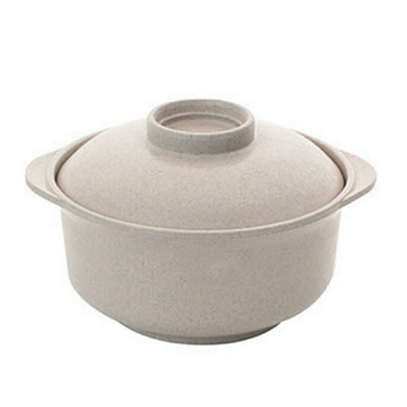

Japanese instant noodle bowl with lid student soup bowl