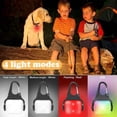 thumbnail image 2 of Collar para perro Light Outopest, 4 modos, recargable con clip, paquete de 2, 2 of 7