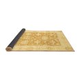 thumbnail image 2 of Ahgly Company Indoor Rectangle Abstract Brown Modern Area Rugs, 7' x 9', 2 of 4