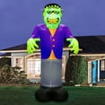 thumbnail image 2 of Occasions AIRFLOWZ INFLATABLE MONSTER 20 FT, Tall, Grey, 2 of 5