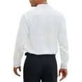 thumbnail image 4 of Youclos Men's Long Sleeve Dress Shirts Slim Fit Wrinkle Free Button Down Shirts, 4 of 6