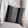 thumbnail image 3 of Creative Products Dark Boho Pattern 18x18 Indoor / Outdoor Pillow, 3 of 3