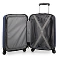 Elite Luggage Fullerton Hardside CarryOn Spinner Luggage, Navy