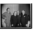 thumbnail image 2 of Historic Framed Print, Congressmen: John Coffe, D. of Wash.; William Leavey, D. of Wash.; Ira S. Drew, D. of Penna; Knute Hill, D. of Wash., 17-7/8" x 21-7/8", 2 of 9
