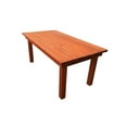 thumbnail image 3 of Best Redwood 108" Farmhouse Solid Wood Dining Table in Natural Heart Stain, 3 of 3