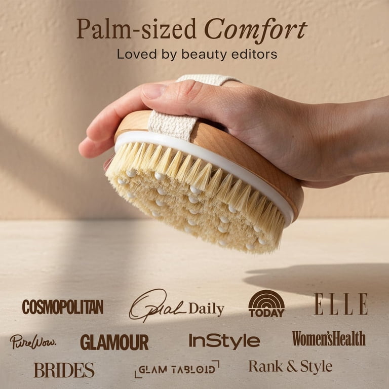 Beauty by Earth Round Exfoliating Body Brush photo 2
