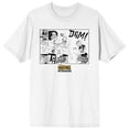thumbnail image 6 of Saturday AM Clock Striker Manga Page Cast and Philomena Men's White Short Sleeve Tee - XS, 6 of 7