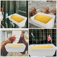 thumbnail image 4 of ADDHAT 1Jgo Comedero Plástico Para Pollos Y Gansos Con A De Salpicaduras Y Antigoteo, 4 of 7