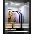 thumbnail image 4 of Goodea 17.5Inch Under Cabinet Lighting, 4500mAh Rechargeable Battery Motion Sensor Light Indoor, Wireless Under Cabinet Lights for Kitchen,, 4 of 8