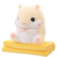 thumbnail image 1 of Fridja Cute Plush Hamster Throw Pillow ,Cartoon Stuffed Animal Toys, 1 of 1