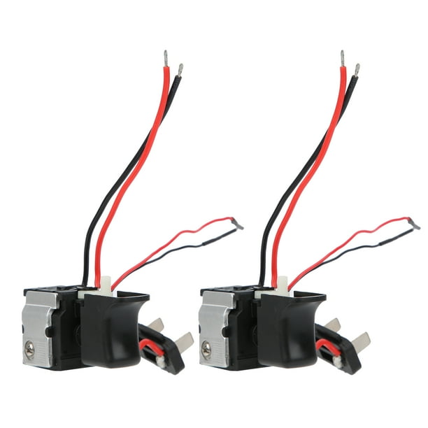 FLEXMAN 2-Pack Power Tool Trigger Switch – 7.2-24V 16A, Variable Speed, Forward/Reverse, For Electric Drills