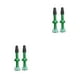 thumbnail image 4 of Advancent Paquete de 2 válvulas de neumático sin cámara de 40 mm para carretera de montaña, vástago y tapa para válvulas de neumático Verde 2piezas, 4 of 6