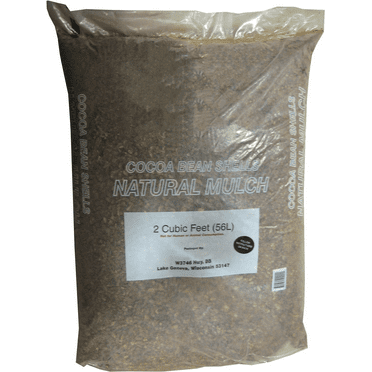 Vinsco Cocoa Bean Shell Mulch, 2 Cubic Feet