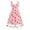 Pink Cherry, variant on Women's Tie Strap Tulle Prom Dress Sweetheart Neckline Flower Embroidery Formal Party Mini Homecoming Dresses XL Pink Strawberry