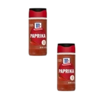 (2 pack) McCormick Kosher Paprika, 2.12 oz Bottle