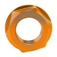 thumbnail image 4 of Motorcycle Rear Wheel Axle Nut M20xP1.5 Aluminum Replacement for Yamaha YZ125/YZ250 1999?2021Yellow, 4 of 5