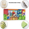 thumbnail image 2 of Alec-Monopolys Mcduck Graffiti Money Artworks Picture Print Poster Wall Art Painting Canvas Gift Decor Home Posters Decorative 24x46inch(60x116cm), 2 of 5