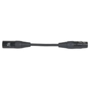 Odyssey OSP1005DMXM3F5 DMX Cable XLR Male to XLR Female 3P Pro - 0.5 Feet