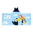 thumbnail image 1 of Bluey Serviette à Capuche pour Enfants, 100 % Coton, 1 of 7