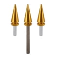 thumbnail image 1 of Pernos de parabrisas Unique Bargains para Harley Davidson Touring Freewheeler/Tri Glide 2014-2024 1 perno largo 2 pernos cortos aleación de aluminio tono dorado, 1 of 6