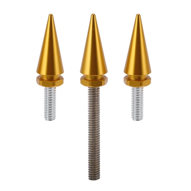 Pernos de parabrisas Unique Bargains para Harley Davidson Touring Freewheeler/Tri Glide 2014-2024 1 perno largo 2 pernos cortos aleación de aluminio tono dorado
